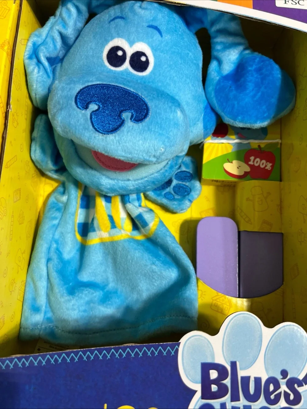 Melissa & Doug Blue's Clues Blue Plush Picnic Play Set - Blue